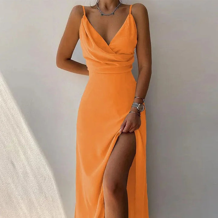 Robe Satinée Élégante