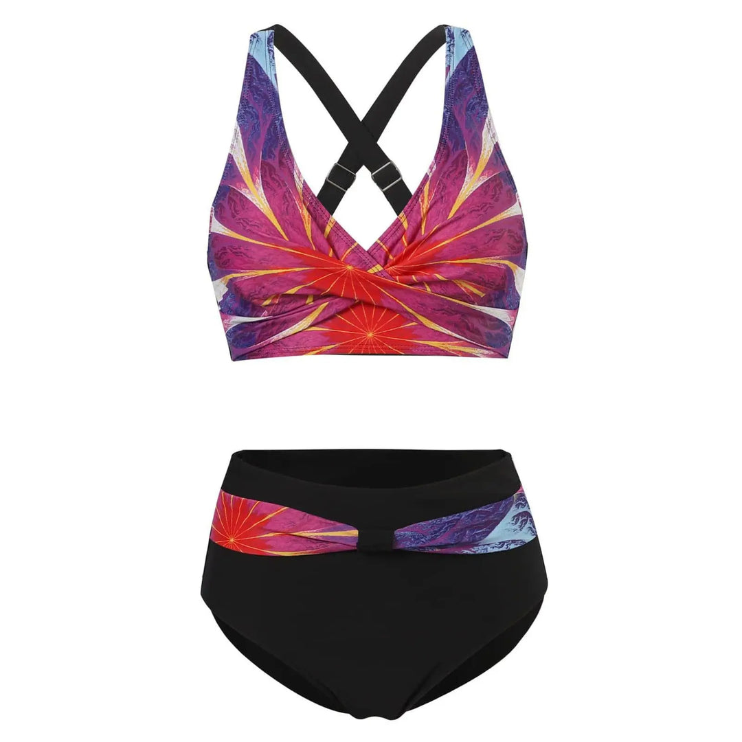 Bikini galbant élégant