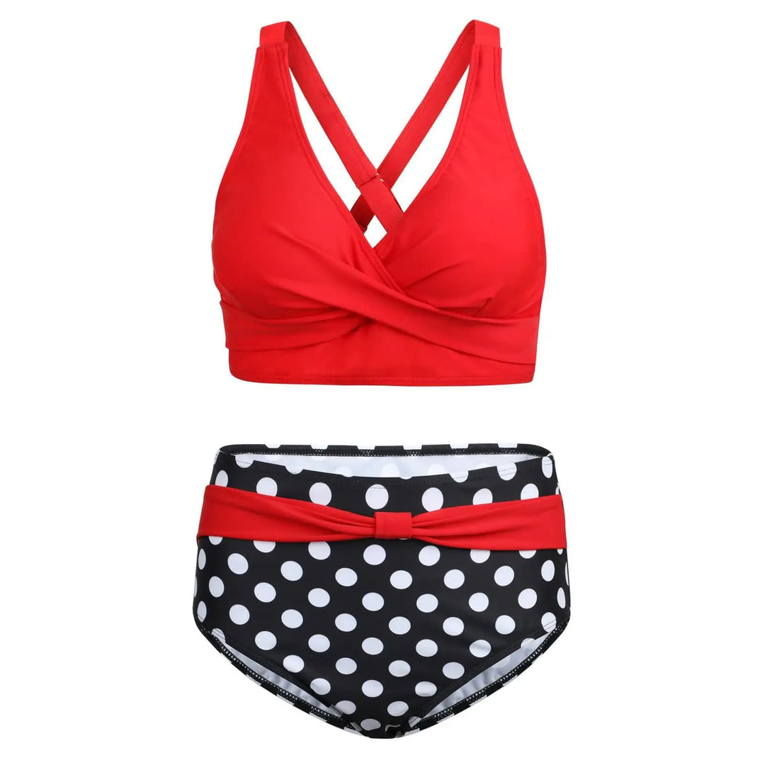 Bikini galbant élégant