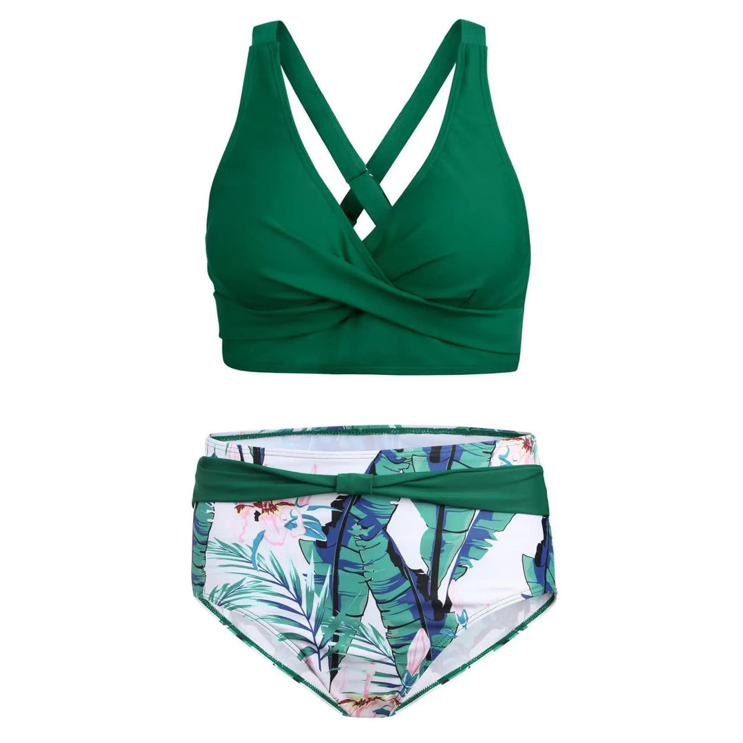 Bikini galbant élégant