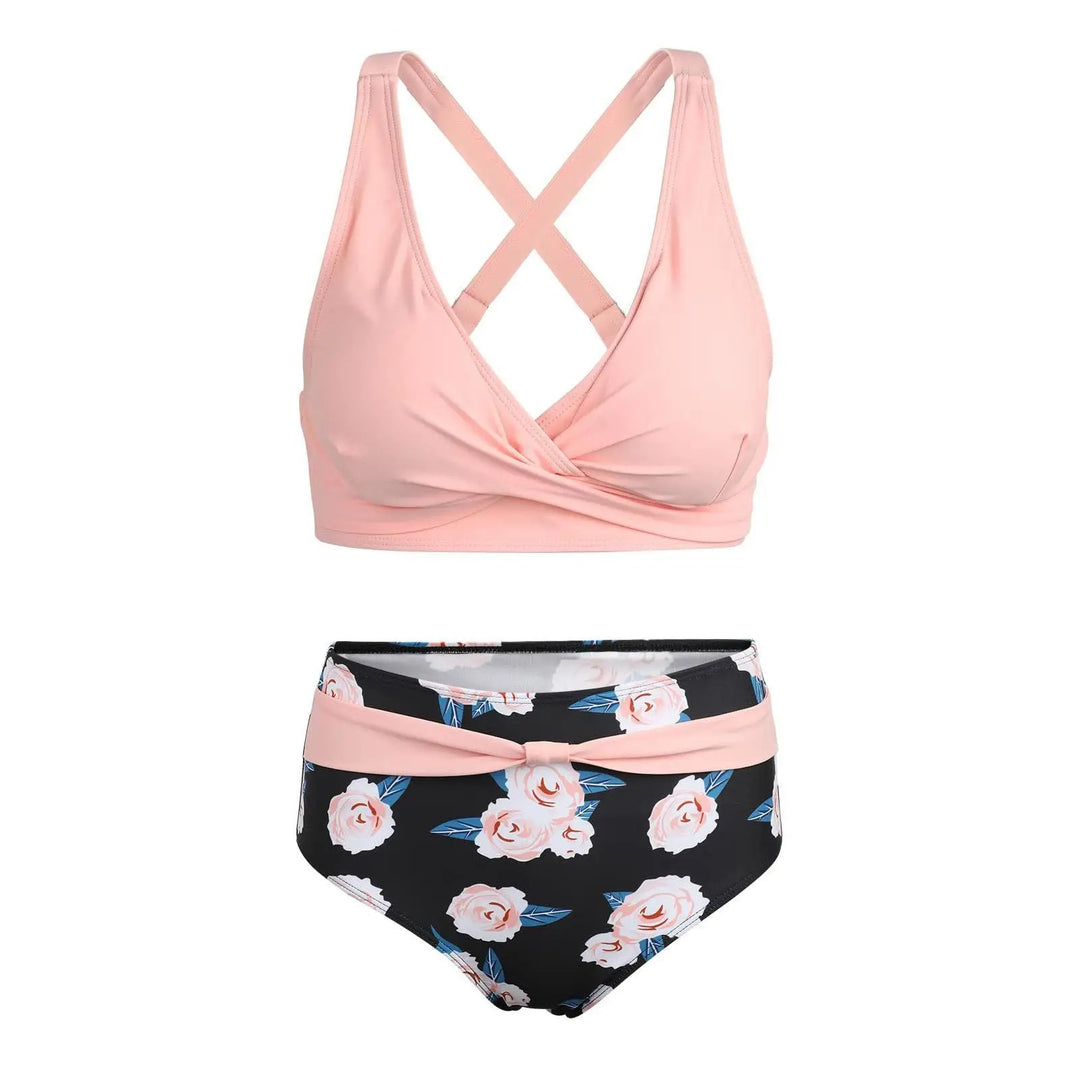 Bikini galbant élégant