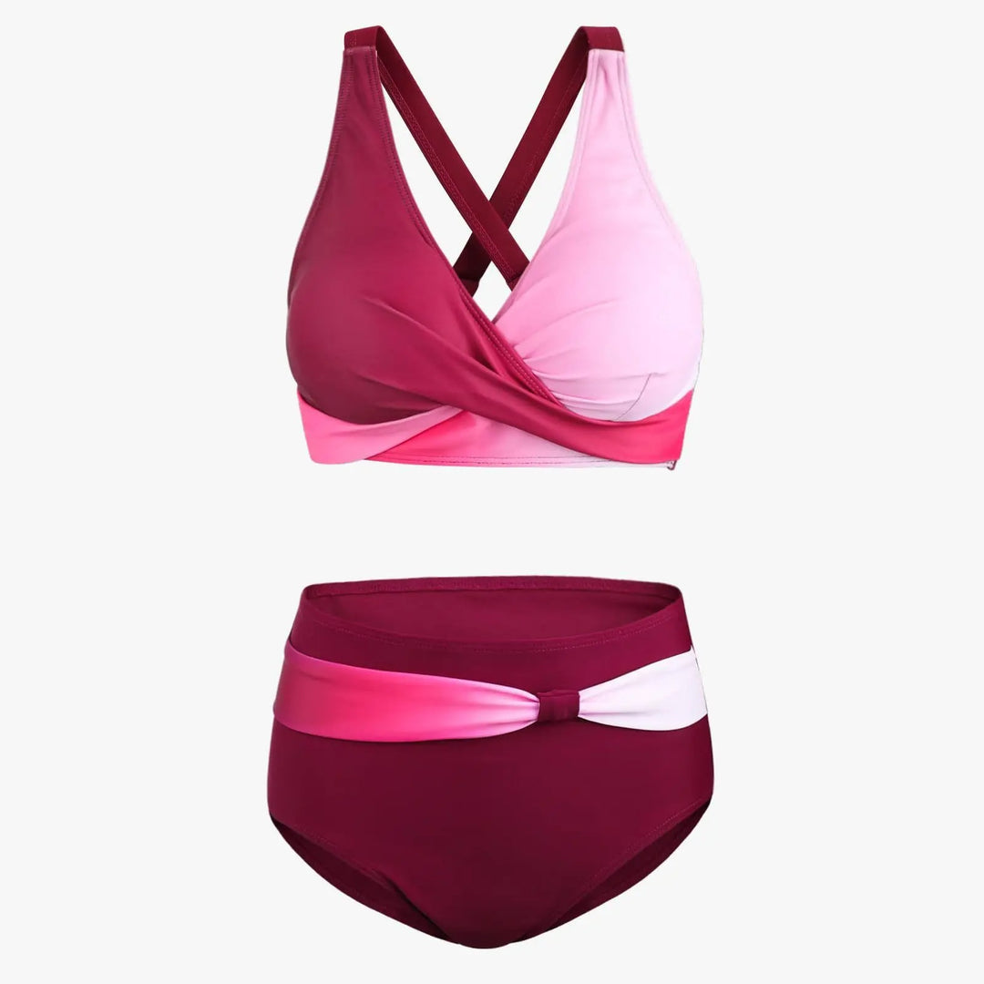 Bikini galbant élégant
