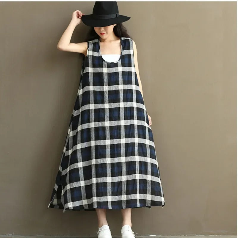 Robe à carreaux pour célibataires