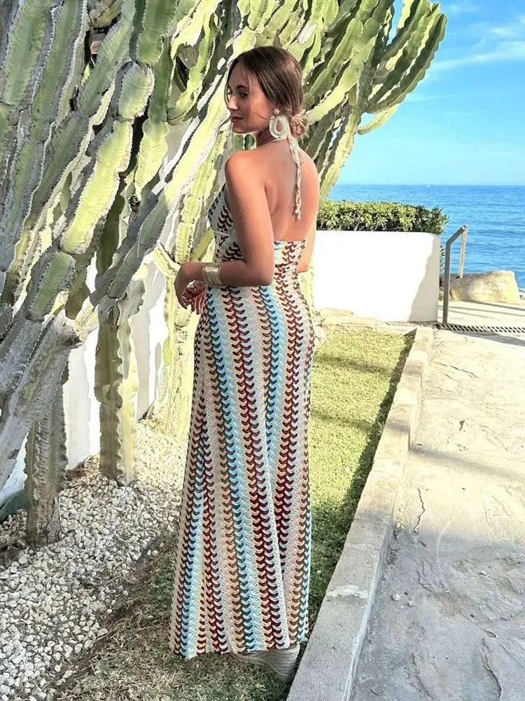 Robe Longue Dos Nu Élégante
