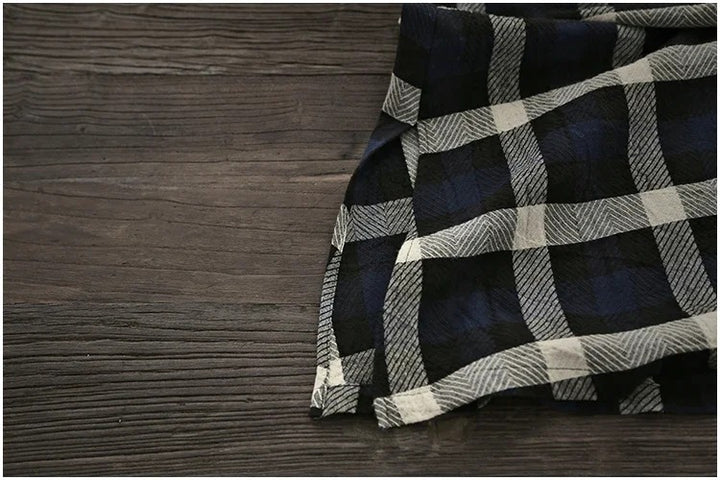 Robe à carreaux pour célibataires
