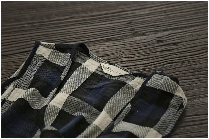 Robe à carreaux pour célibataires