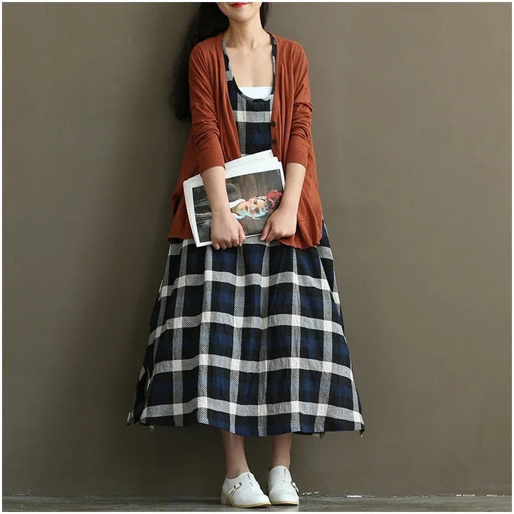 Robe à carreaux pour célibataires