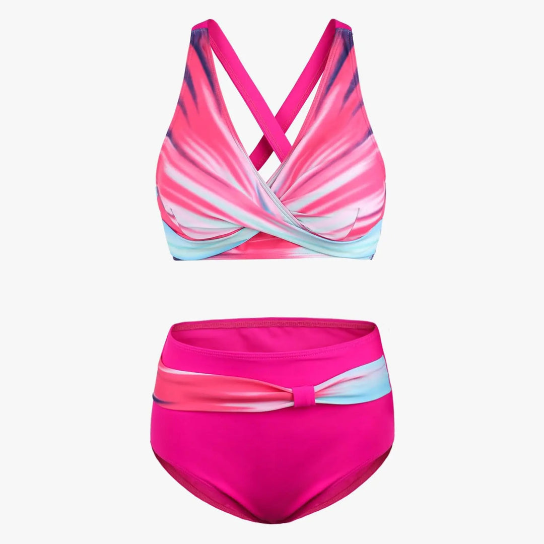 Bikini galbant élégant