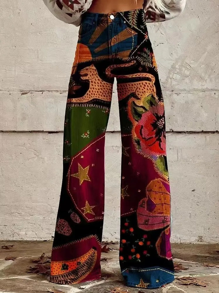 Pantalon Bohème Chic – Léger & Stylé