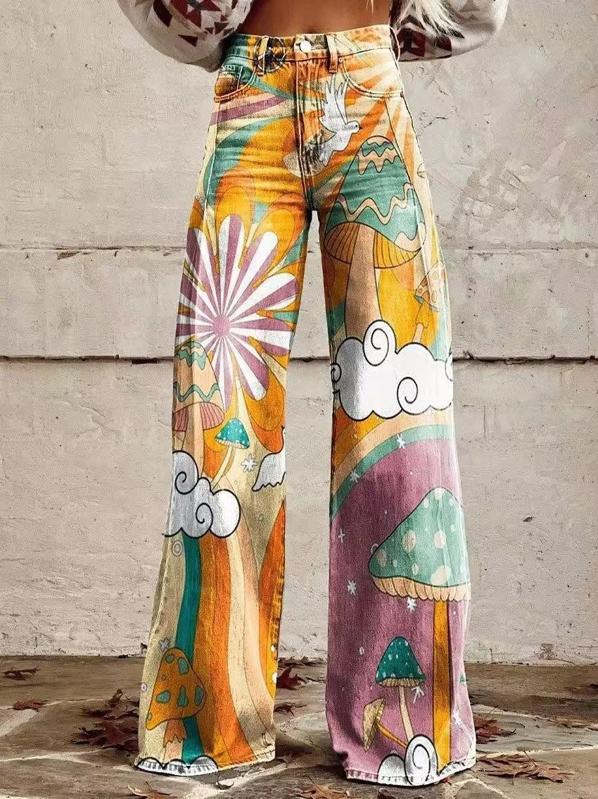 Pantalon Bohème Chic – Léger & Stylé