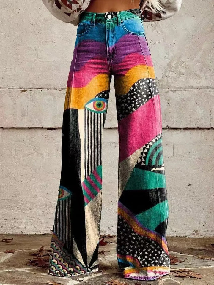 Pantalon Bohème Chic – Léger & Stylé