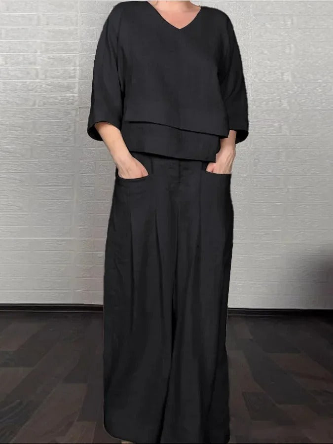 L'ensemble chic et confortable
