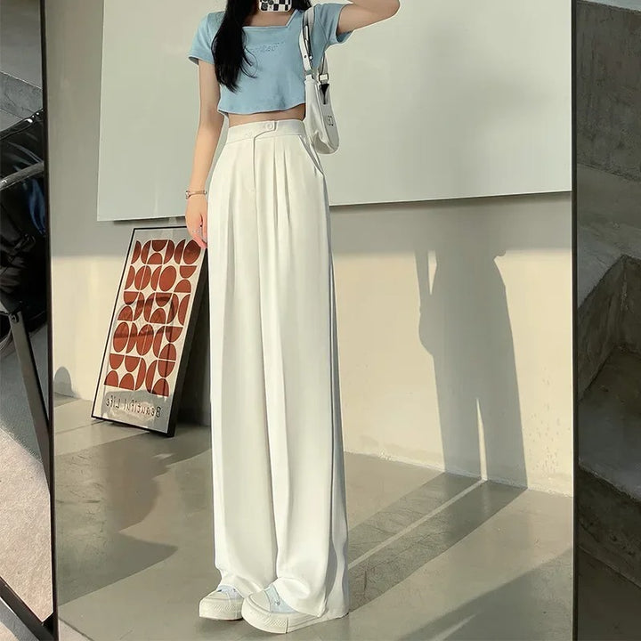 Pauline – Pantalon large en lin