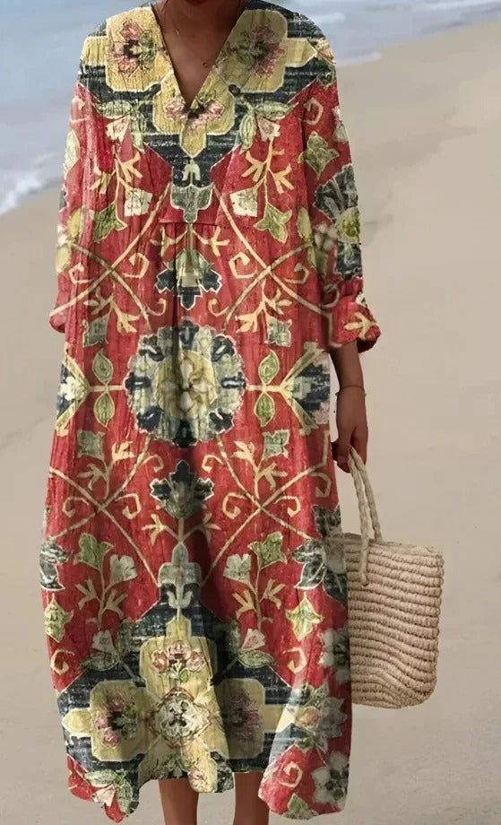 Robe Élégance Géométrique