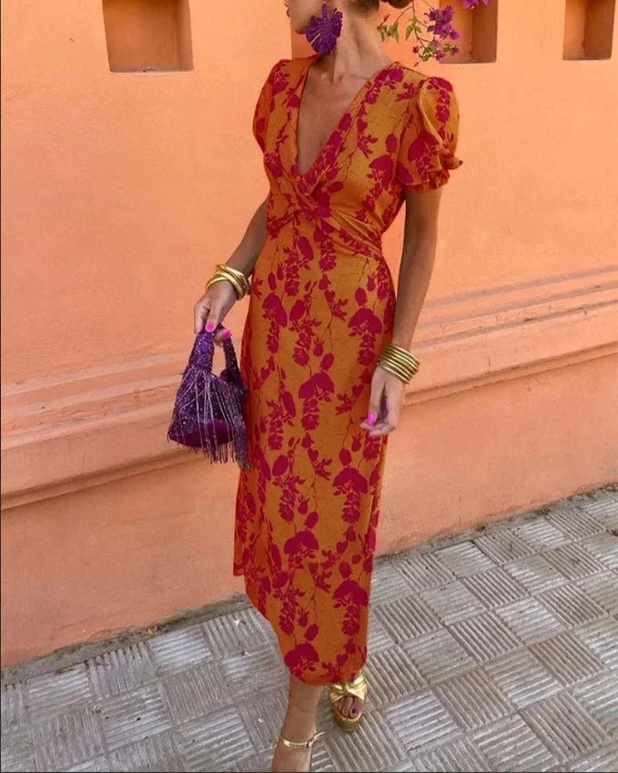 Robe Midi Légère et Élégante