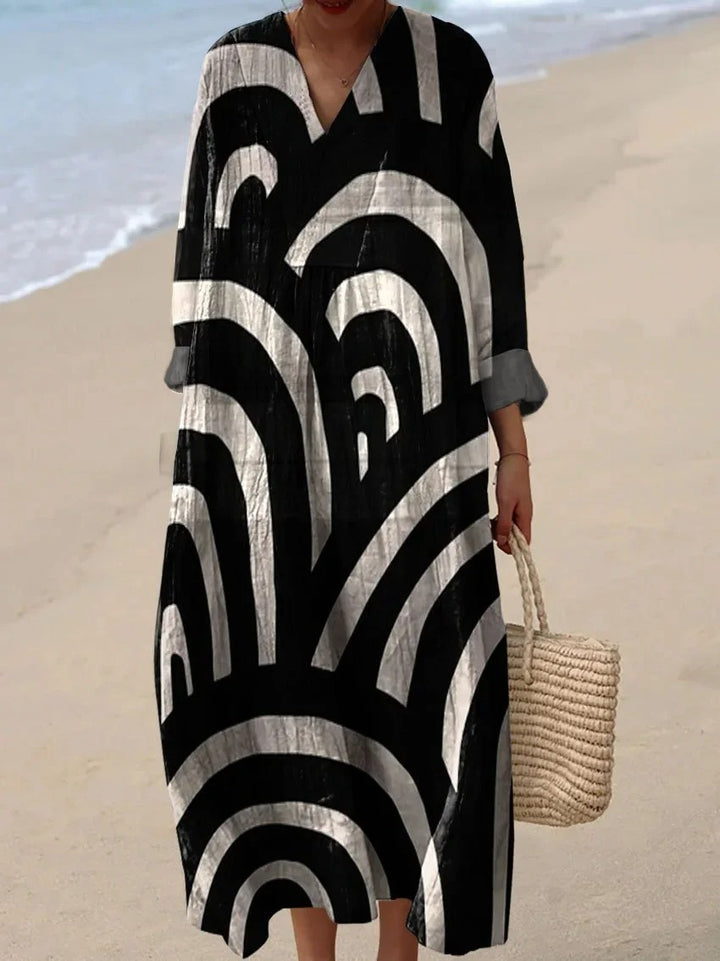 Robe Élégance Géométrique