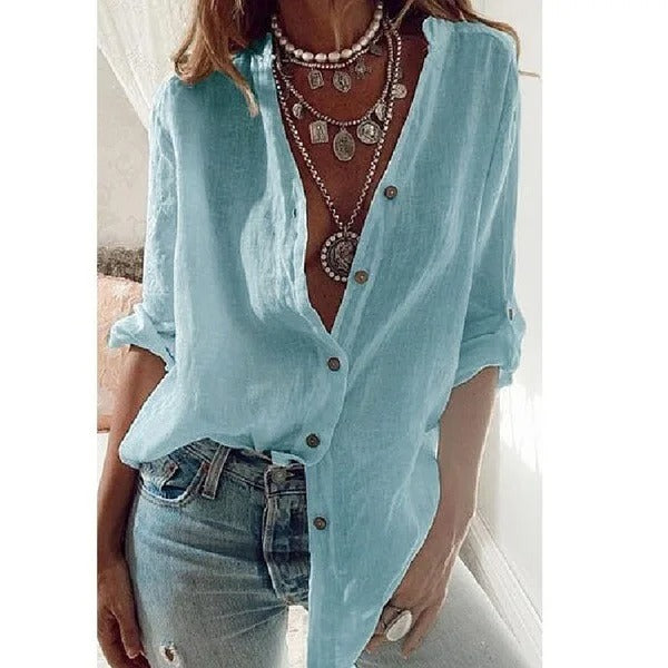 Blouse Femme Décontractée