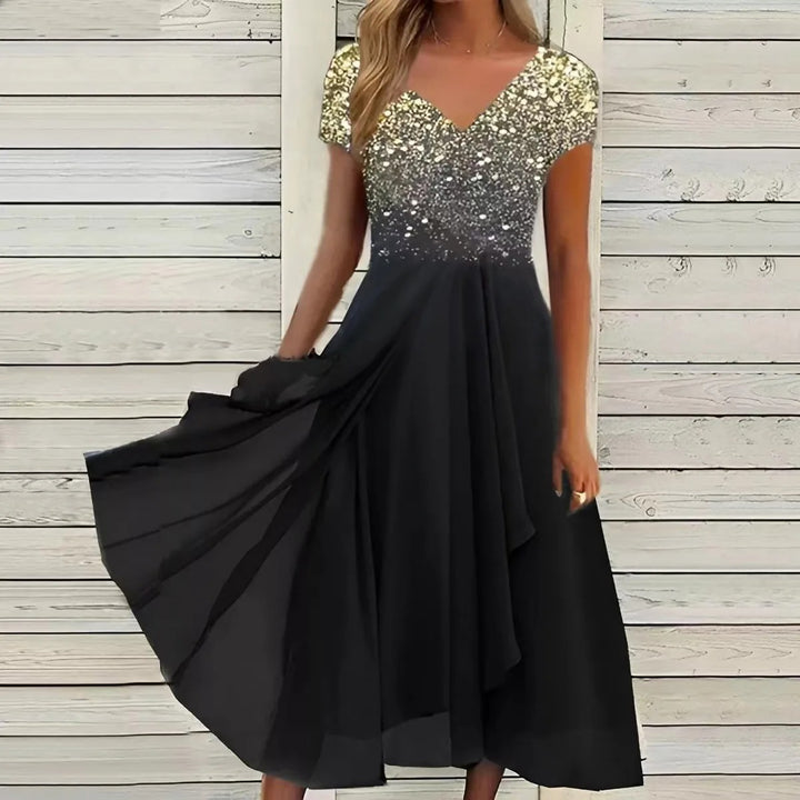 Robe Patchwork en Mousseline