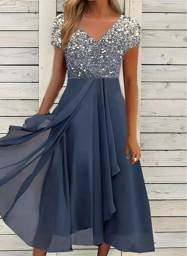 Robe Patchwork en Mousseline