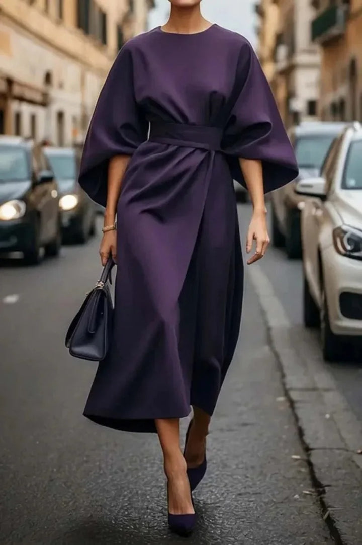 Robe Longue Élégante à Taille Empire