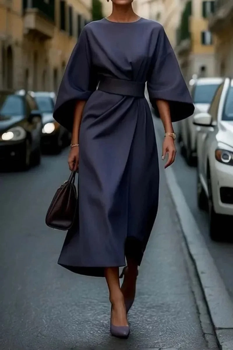 Robe Longue Élégante à Taille Empire